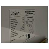 Vissani 10.1 cu. ft. Top Freezer Refrigerator in Black, Garage Ready Model # MDTF10BKES4 (Minor Transit Damage/Scratches)