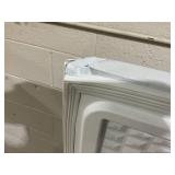 Vissani 7.0 cu. ft. Manual Defrost Chest Freezer with LED Light in White, Garage Ready Model # HMCF7W5 (Transit Damage, See Photos)