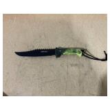 Wartech 13" Chameleon Survival Knife W/ Sheath HWT03-GYL