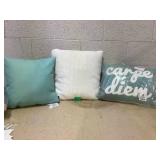 LOT OF 3 Decorative Pillows