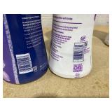 LOT OF 4 Downy Light Laundry Scent Booster Beads White Lavender Scent (2 Bottles 24oz) & Downy Infusions Calm Lavender & Vanilla Bean Scent In (2 Bottles 30.1oz)