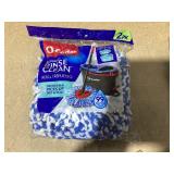 LOT OF 3 O-Cedar RinseClean Spin Mop Microfiber Refills (2) Double Packs (1) Single Pack