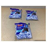 LOT OF 3 O-Cedar RinseClean Spin Mop Microfiber Refills (2 Per Pack)