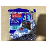 LOT OF 3 O-Cedar RinseClean Spin Mop Microfiber Refills (2 Per Pack)