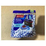 LOT OF 3 O-Cedar RinseClean Spin Mop Microfiber Refills (2) Double Packs (1) Single Pack