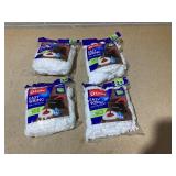 LOT OF 4 O-Cedar EasyWring Microfiber Mop Head Replacements (2 Per Pack)