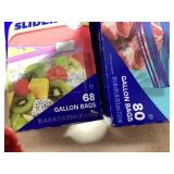 LOT OF 3 Ziploc Bags