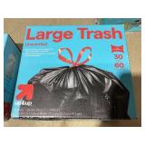 LOT OF 3 up&up Trash Bags