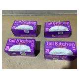 LOT OF 4 up&up Trash Bags