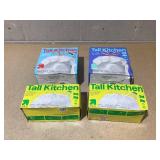 LOT OF 4 up&up Trash Bags