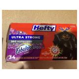 LOT OF 4 Hefty Trash Bags