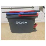 O-Cedar RinseClean Spin Mop With Bucket Separates Clean & Dirty Water