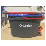 O-Cedar RinseClean Spin Mop With Bucket Separates Clean & Dirty Water