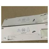 LOT OF 2 Brightroom Modern Octopus 5 Hooks Rail Nickel/Black - Wall Mounted Decorative Hook Racks