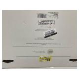 LOT OF 2 Threshold 5 Hooks Rail Gold - Wall Mounted Decorative Hook Racks, Light Gold, Zinc Alloy, 40lb Capacity