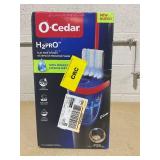 O-Cedar H2prO Flat Mop System Quick Cleaning Tool Clean with Clean Water Machine Washable Reusable Microfiber Mop Pad Safe on Wood Floors, Vinyl, Tile, Baseboards, Walls