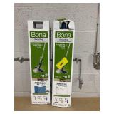 LOT OF 2 Bona Spray Mop for Hard-Surface Floors (1 New, 1 Used)