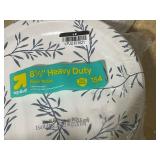 LOT OF 4 up&up 8.5" Heavy Duty  Paper Plates