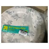 LOT OF 4 up&up 8.5" Heavy Duty  Paper Plates
