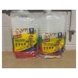 LOT OF 2 Glad Take-Aways Food Storage Containers