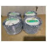 LOT OF 4 up&up 10" Heavy Duty Paper Plates