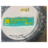 LOT OF 4 up&up 10" Heavy Duty Paper Plates