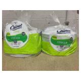 LOT OF 2 Chinet Classic Dinner Compostable Plates