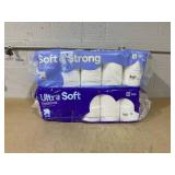 LOT OF 2 (1 Pack) Soft & Strong And (1 Pack) Ultra Soft Toilet Paper - 30 Rolls Per Pack