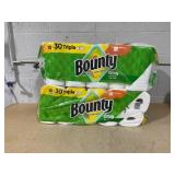 LOT OF 2 Bounty Full Sheet Paper Towels - 10 Triple Rolls Per Pack