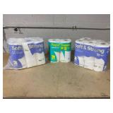 LOT OF 3 up&up Paper Towel & Toilet Paper (Paper Towel: 2 Pack, Toilet Paper: 18 Per Pack)