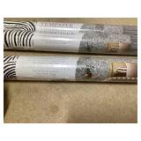 LOT OF 3 Tempaper Black Pearl Swell Removable Peel & Stick Wallpaper