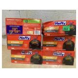 LOT OF 6 Hefty Bags (30 Gal, 36 Count Per Pack)
