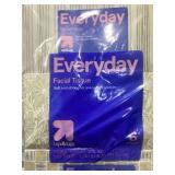 LOT OF 6 up&up Facial Tissues