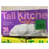 LOT OF 5 up&up Tall Kitchen Trash Bags