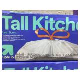LOT OF 5 up&up Tall Kitchen Trash Bags