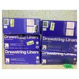 LOT OF 6 up&up Cat Litter Liners - L - 15ct - Pet Waste Accessories for All Ages Cats 30inx18in