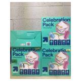 LOT OF 4 up&up Disposable Table Top Celebration Pack - 97ct
