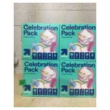 LOT OF 4 up&up Disposable Table Top Celebration Pack - 97ct