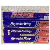 LOT OF Reynolds Wrap Aluminum Foils (200 sq ft)