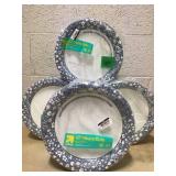 LOT OF 4 up&up 10" Heavy Duty Paper Plates (150 Count Per Pack)