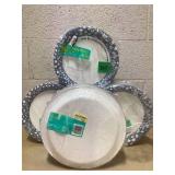 LOT OF 4 up&up 10" Heavy Duty Paper Plates (150 Count Per Pack)