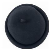 Junior Seasons New York Wool Doeskin Felt Hat - Black - Made in USA