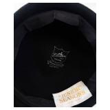 Junior Seasons New York Wool Doeskin Felt Hat - Black - Made in USA