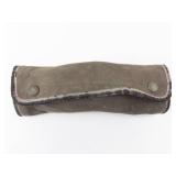 Ivory-Toned Manicure Set in Pink Velvet Case - Vintage Travel Kit