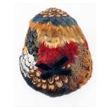 Coralie Feathered Headpiece - Multicolor Fascinator
