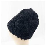 Black Faux Fur Ushanka Hat - Winter Earflap Style, Lined