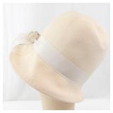 Ritz Henry Pollay New York Beige Felt Wide-Brim Hat