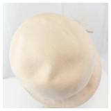 Ritz Henry Pollay New York Beige Felt Wide-Brim Hat