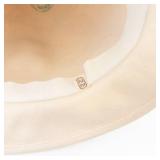 Ritz Henry Pollay New York Beige Felt Wide-Brim Hat