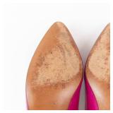 Evan-Phone Pink Patent Bow Pump - Made in Spain, Size 9N